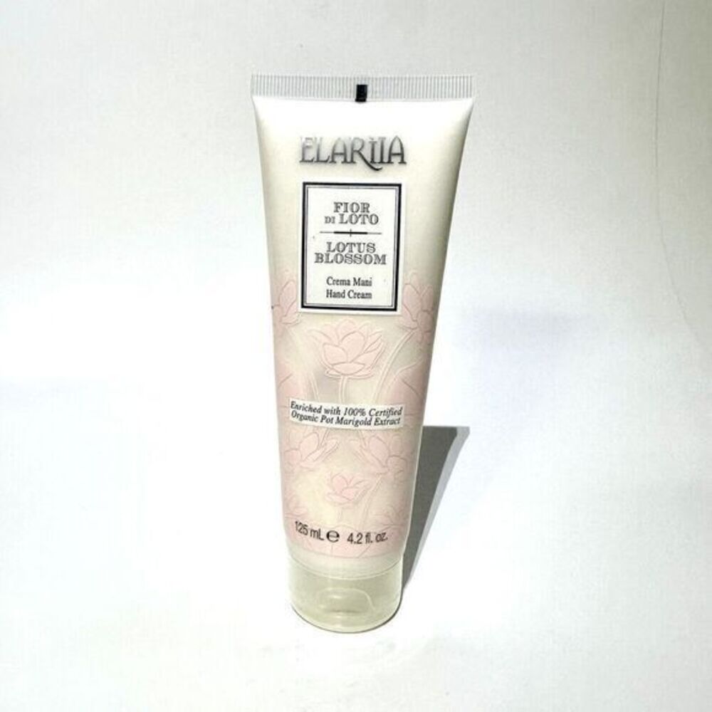 Perlier ~ Elariia Moisturizing Hand Cream ~ Lotus Blossom ~ New and Sealed!!